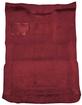 1987-96 Ford F-Series Extra Cab Electric - 4WD Automatic w/ Low Tunnel - Cutpile Carpet Kit - Maroon